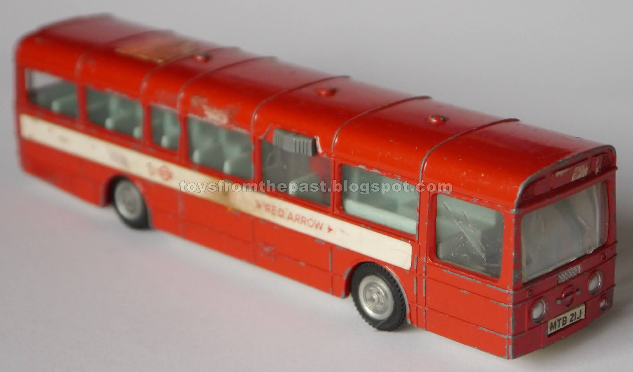 Toys from the Past 970 DINKY TOYS SINGLE DECKER BUS 283 1971